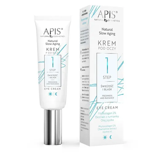 APIS Natural Slow Aging krem pod oczy nadający świeżość i blask St 5901810008833
