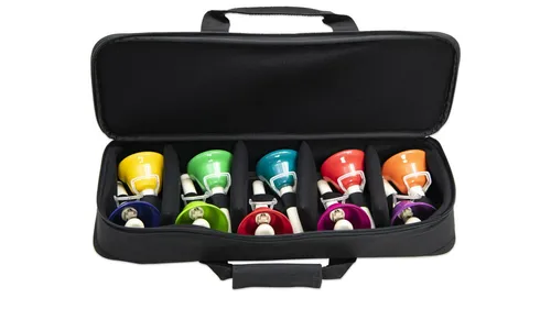 Betzold Glocken mit Einmal-Anschlag, Aufbewahrungs-Behältnis: mit Tasche, Tonumfang: diatonisch