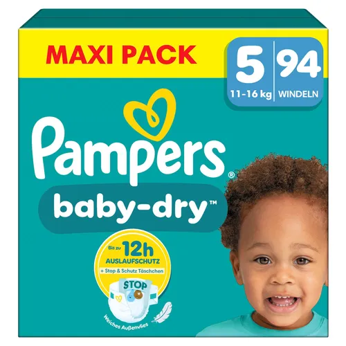 Pampers Baby Dry Gr.5 Junior 11-16kg Maxi Pack