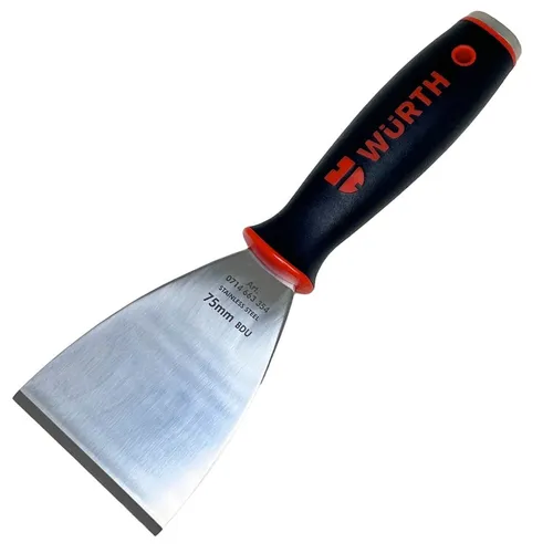 Würth Profi Edelstahl Schlagschaber 75mm – Universalschaber mit Schlagkappe
