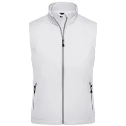Damen Softshell Weste JN1023 in weiß von James & Nicholson