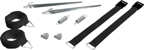 Fiamma Tie Down S Spannbänder - Markisen Sturmsicherung, ideal zur Absicherung von Markisen bis Windstärke 7, schützt vor Wind und Wetter für sorgenfreies Campen.