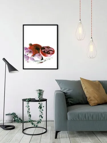 Komar Bild Dinner Mediterranean, Natur (1 St), Wandbild zur Dekoration - ohne Rahmen