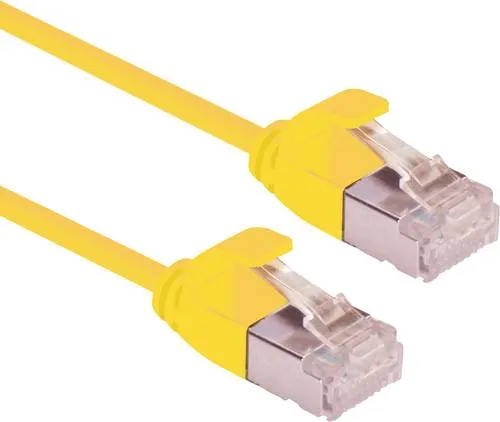 Roline 21.15.3324 RJ45 Netzwerkkabel, Patchkabel CAT 6a U/FTP 1.50m Gelb 1St.