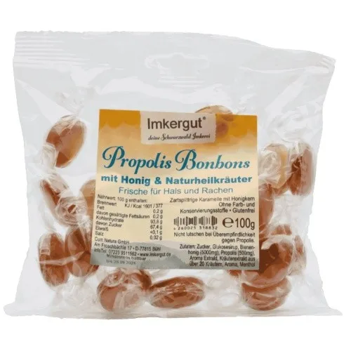 Honig Propolis Kräuter Bonbons 100g