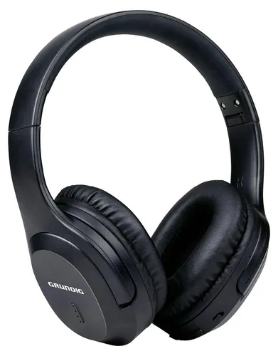 Grundig Kabellose Bluetooth Kopfhörer Over Ear - Kopfhörer mit 40 Stunden Spielzeit und Bluetooth 5.4 für eine Reichweite von bis zu 10 Metern, ideal für kabelloses Freisprechen und unterwegs.