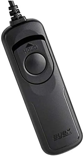 ayex Kabelfernauslöser AX-10 Kompatibel mit Canon E3 zB. EOS R R6 RP 80D 1300D 1200D 1100D 760D 750D 650D 600D RS-80E3 Ersatz Serienauslösen Bulb leichte handhabung Keine Batterien