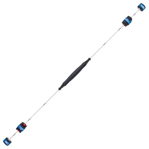 Haider BIOSWING Schwingstab Improve 130, Silber – Effektives Krafttraining - Krafttraining Geräte für den Oberkörper, ideal zur Stärkung der Muskulatur und Verbesserung der Körperhaltung durch innovative Schwingtechnologie.