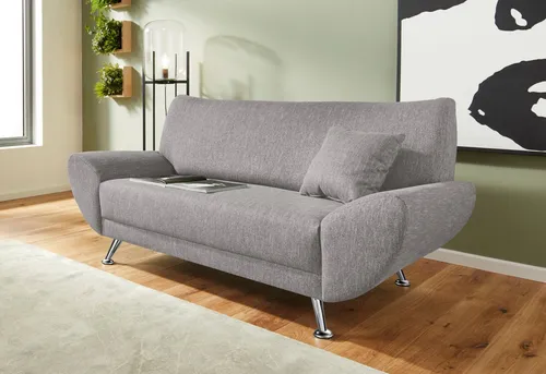 Home affaire 2-Sitzer Saltare, elegant & komfortabel, toller Designfuß, Breite 174cm, bequem, bequeme Armlehnen