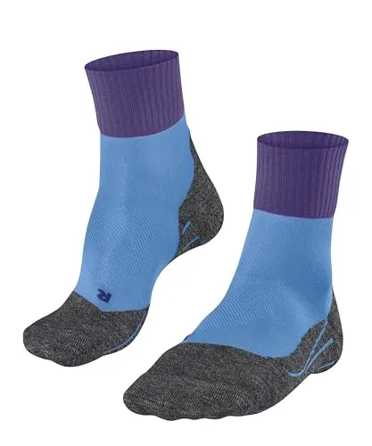 FALKE Damen Wandersocken TK2 Explore Cool Short - Die idealen Wandersocken für warme Tage: Aus atmungsaktivem Lyocell gefertigt, bieten sie optimalen Tragekomfort und schützen Ihre Füße vor Blasen. Perfekt für Outdoor-Aktivitäten und kurze Wanderungen.