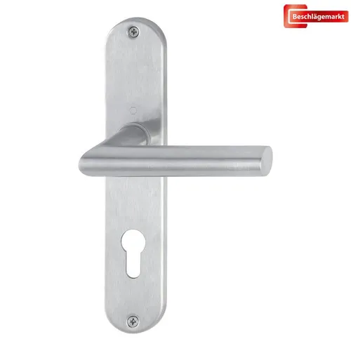 Hoppe Türdrücker Amsterdam PZ 72mm Edelstahl matt Drückergarnitur Türklinke