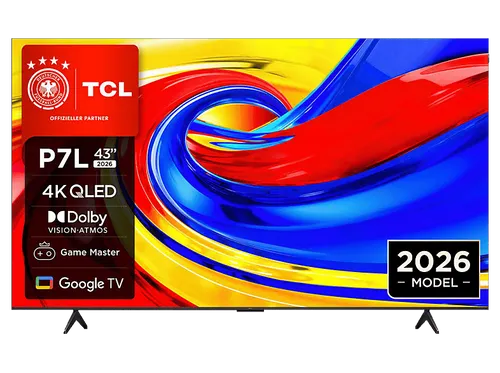 TCL 43P7L QLED TV – 43 Zoll 4K SMART TV