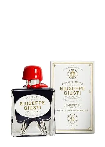 Giuseppe Giusti Calamaio Riserva di Famiglia Condimento di Moderna auf Basis Balsamessig aus Modena in Geschenkpackung (1 x 0.05 l)