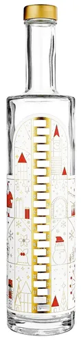 WAJOS ADVENTSKALENDER FLASCHE - leer zum selberbefüllen nach Wunsch - Sonstige, ideal für individuelle Befüllungen und kreative Geschenkideen in der Adventszeit.