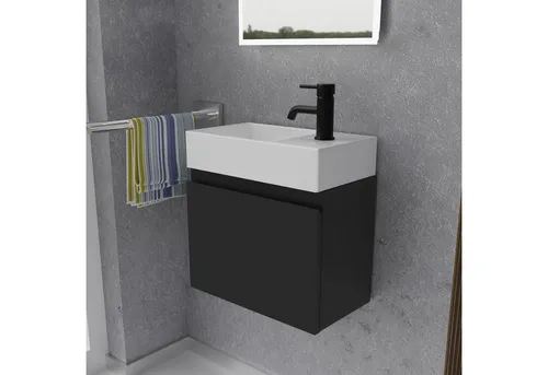 Alpenberger Badmöbel-Set in schwarz von Alpenberger