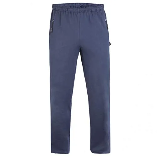 Authentic Klein, hautsympathische Herren Jerseyhose für Sport- und Freizeit aus 100% Baumwolle in Übergrößen; Kurze Größen; Lange Größen 53021 Blau