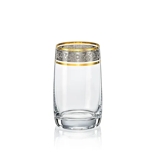 Wassergläser Longdrinks Exclusive 250 ml in gold von Crystalex