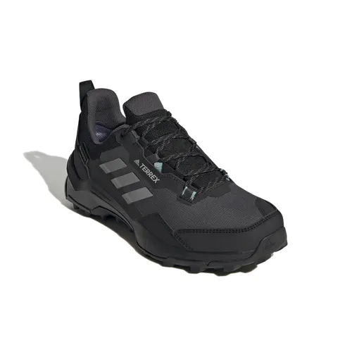 adidas Terrex AX4 GTX Damen Trail-Wanderschuhe - Wasserdichte Wanderschuhe mit GORE-TEX Membran für trockene Füße, ideal für alle Outdoor-Abenteuer – von gemütlichen Wanderungen bis Klettersteig, mit sicherem Grip dank Continental Gummi.