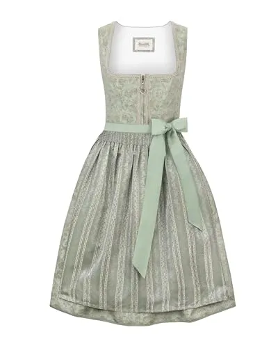 Stockerpoint Damen Dirndl Grace I Größe 32-48 - Elegantes Trachtenkleid mit Schürze - Traditionelles Dirndl Grace für festliche Anlässe. Aus hochwertigem Jacquard gefertigt, bietet es hohen Tragekomfort und pflegeleichte Handhabung. Mit liebevollen Details und einer stilvollen Schürze für einen perfekten Auftritt.