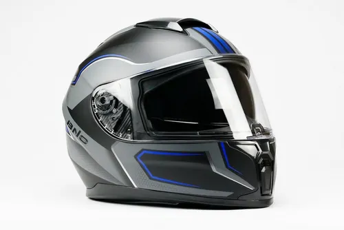 BNO Motorradhelm X4 – Leichter Integralhelm mit vollem Schutz - Der BNO X4 Integralhelm bietet höchsten Komfort und Sicherheit beim Fahren. Mit nur 1400 Gramm und einem modernen Design ist er ideal für lange Strecken. Das effektive Belüftungssystem sorgt für angenehme Frischluft.