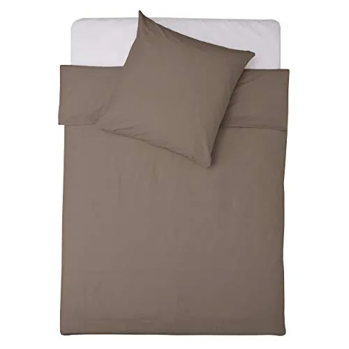 Lumaland Premium Bettwäsche Set, 2-teilig, 155x220cm - Genießen Sie höchsten Schlafkomfort mit der stilvollen Lumaland Bettwäsche aus Polycotton. Das hautsympathische Material sorgt für angenehme Nächte, während der YKK-Reißverschluss ein einfaches Beziehen ermöglicht.