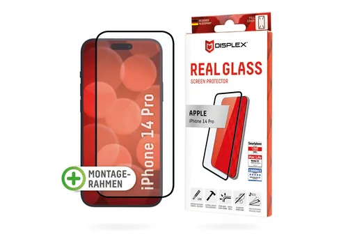 Displex Displayschutzglas Real Glass 3D, vollständige Abdeckung