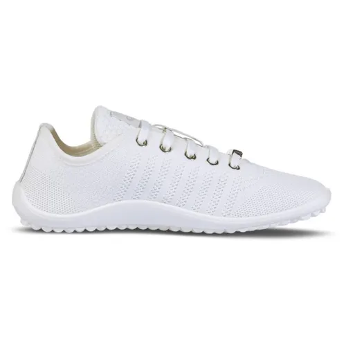 leguano go Sneaker: White (weiß, Numeric_40) - Sneaker mit viel Platz für die Zehen, ultrabequem und mit robuster, rutsch- sowie abriebfester Sohle. Made in Germany für höchsten Tragekomfort.