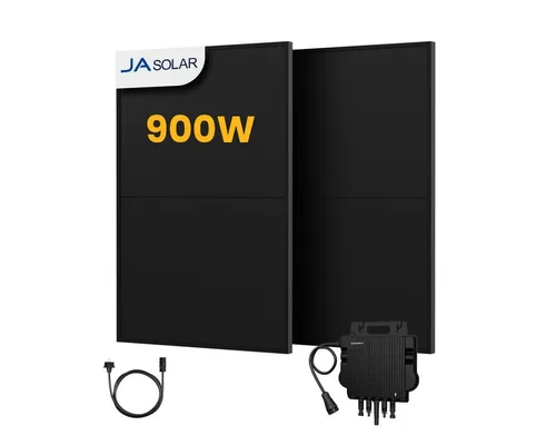 Growatt Balkonkraftwerk 900W steckerfertige Solaranlage,Module mit Growatt 800W Wechselrichter, (2x JASolar 450Wp Full Black im Lieferumfang enthalten)