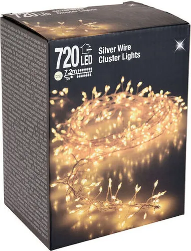 Silver Wire CLUSTER Lights in silber von Spetebo