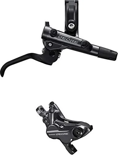Shimano BL-M6100 Bremsgriff rechts mit Logo - Hochwertiger Bremsgriff für präzise Bremskontrolle, ideal für Mountainbikes und anspruchsvolle Trails.