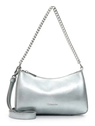Tamaris Handtasche TAS Flaviana, Damen, lightsky 531 - Elegante Handtasche für Damen mit hochwertiger Lack-Optik, verstellbarem Umhängeriemen und praktischen Innenfächern für Ordnung. Perfekt für jeden Anlass!