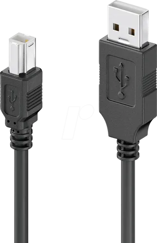Sonero® aktives USB 2.0 Kabel 15m - USB 2.0 Kabel mit Signalverstärker für eine zuverlässige Verbindung über 15m, ideal für Drucker und Peripheriegeräte ohne zusätzliche Stromversorgung.