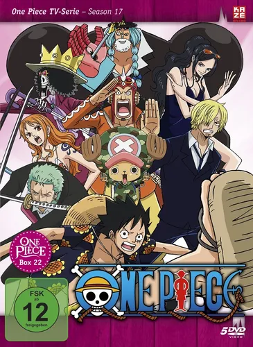 ONE PIECE Box 22 - DVD Set (Episoden 657-687) - Anime-Box Set mit 5 DVDs, umfasst spannende Episoden und ist perfekt für Fans der Serie. FSK 12, in Deutsch und Japanisch.