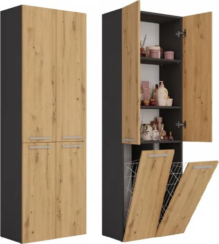Nel 2K/DD ANTRACITE ARTISAN Sockel für Badezimmer