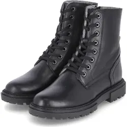 Richter Schnürboots Kinder Glattleder Schwarz Größe: 41 - Schwarz - 41