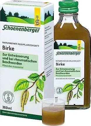 BIRKENSAFT Schoenenberger Heilpflanzensäfte 200 ml
