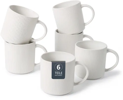 my home Becher Kaffeebecher Loik 6er Set von Otto Home