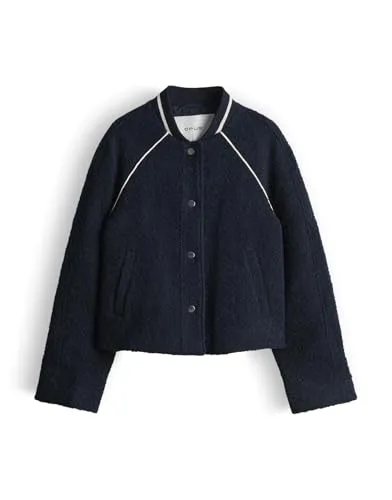OPUS Outdoorjacke 38 in COAL BLUE - Stylische Outdoorjacke in Größe 38 aus hochwertiger Materialkombination. Ideal für den professionellen Einsatz und schützt vor Witterungseinflüssen. Pflegeleicht durch professionelle Trockenreinigung.