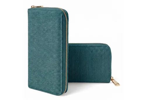MillyMilk FONDO LARGE Geldbörse – Stilvoller Damen Cord Geldbeutel mit viel Platz - Die MillyMilk® FONDO LARGE Geldbörse bietet viel Platz und ein formstabilen Design. Mit mehreren Fächern für Karten, Scheine und Münzen ist sie der ideale Begleiter für Alltag und Reisen. Modernes Cordmaterial setzt stilvolle Akzente.