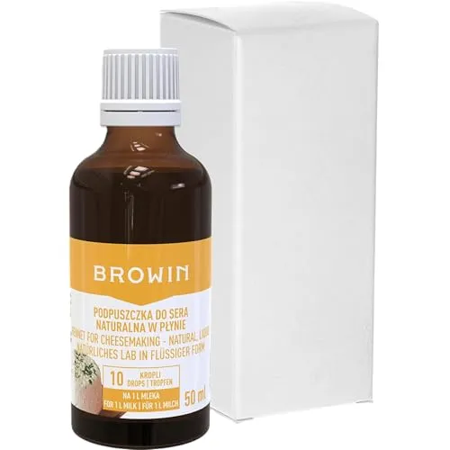Natürliches flüssiges Lab für Käse 50 ml von Browin
