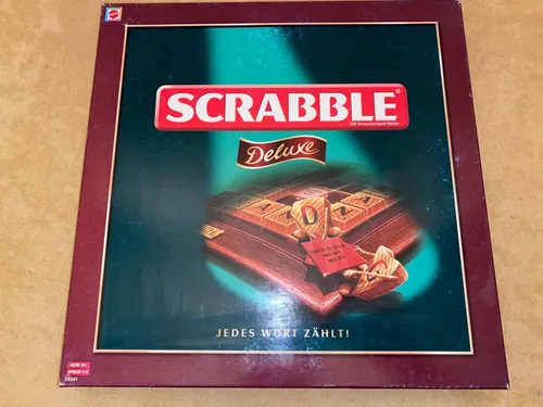 Scrabble Deluxe Brettspiel von Mattel