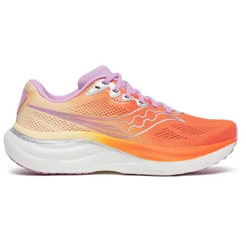 Saucony Damen Ride 19, Feuer/Orchidee, 11.5