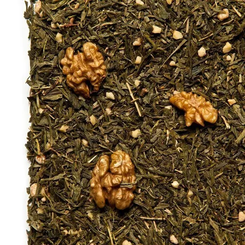 Nibelungentee Maple Walnuss 250g - Aromatisierter Grüner Tee (60,80 €/kg)