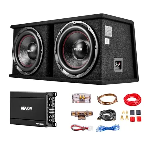 VEVOR Auto Subwoofer Set 305 mm mit Verstärker von Vevor