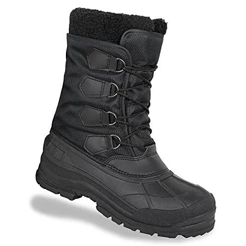 bw-online-shop Highland Weather Extrem schwarz - 46 - Wanderschuhe mit Schnellschnürsystem, herausnehmbaren Innenschuh und Filzfutter für optimalen Kälteschutz und sicheren Halt. Ideal für Outdoor-Abenteuer.