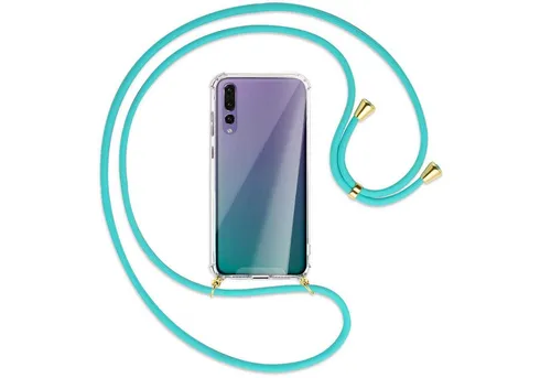 mtb more energy Handykette für Huawei P20 Pro [NC-033-G], Umhängehülle mit Band [NC-033-G]