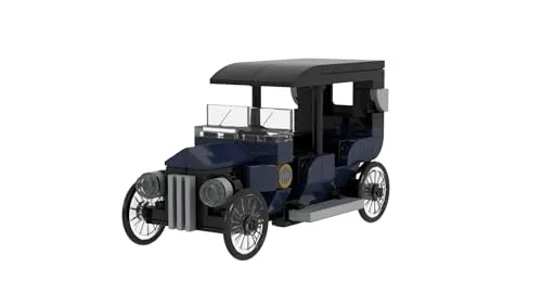 Stone Heap | Blue Beauty | Little Classics | 106 Klemmbausteine | Modellbausatz für Oldtimer-Fans & Sammler | Nr. 3 von 4 Sammelserie