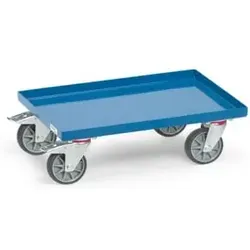 Fetra Eurokasten-Roller 13585 - Robuster Transportroller - Allzweckroller & Transporthunde mit einer maximalen Tragfähigkeit von 250 kg, ideal für den zuverlässigen Transport von Gütern und Materialien.