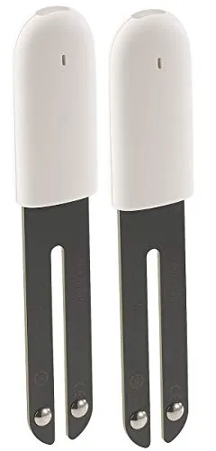 Royal Gardineer Zubehör zu Pflanzen-Wächter: 2er-Set 4in1-Pflanzensensoren mit Bluetooth und App-Kontrolle (Pflanzen-Wächter mit Bluetooth, Feuchtesensor)