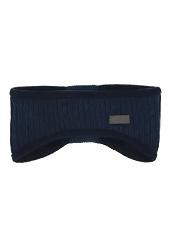 Sterntaler Baby - Jungen Strick-stirnband Halstuch, Blau, 55/57